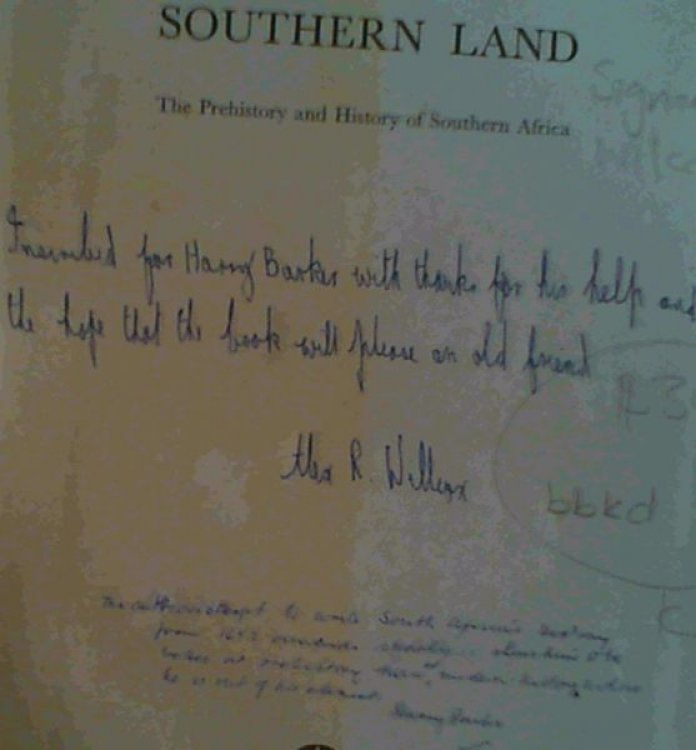 Southern Land; The Prehistory and History of Southern Africa