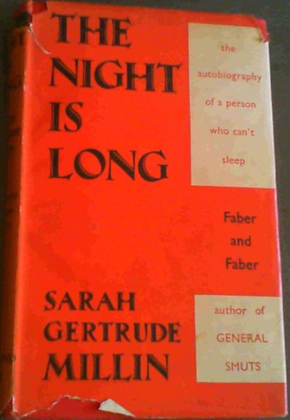The Night is Long; The autobiography of a person who can't sleep