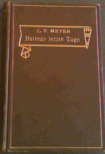 Huttens Letzte Tage
