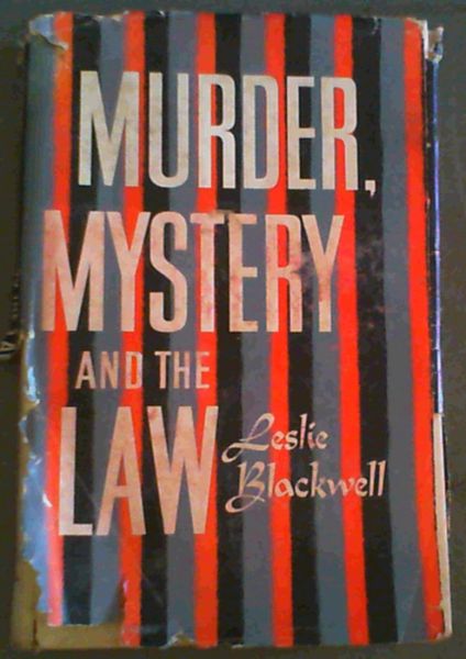 Murder, Mystery and the Law