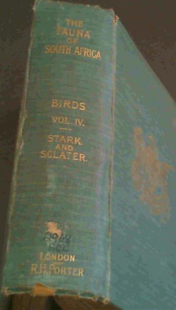 The Fauna of South Africa - Vol IV - Game-Birds, Shore-Birds and Sea-Birds