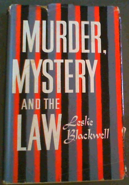 Murder, Mystery and the Law