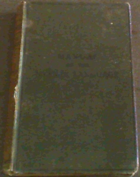 A Practical Manual of the Nyanja Language