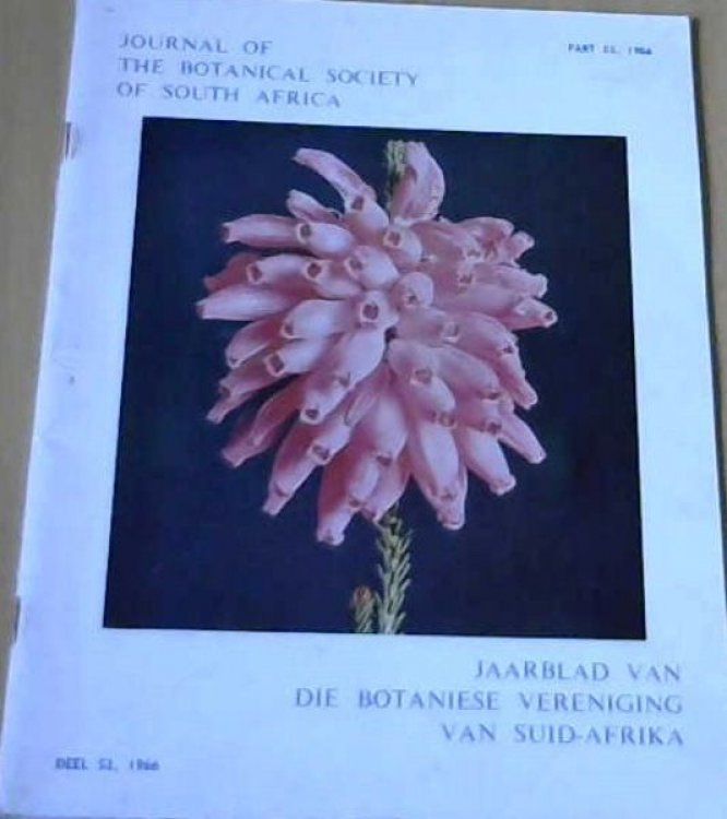 Journal of the Botanical Society of South Africa: Jaarblad van die Botaniese Vereniging van Suid-Afrika Part/Deel 52