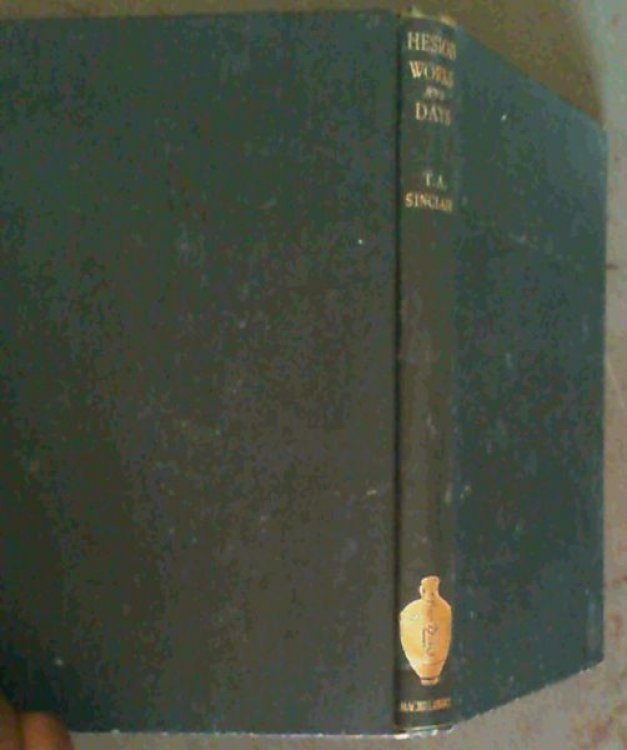Hesiod Works and Days