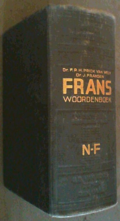 Image for Van Goor's Handwoordenboeken : Frans Handwoordenboek - tweede deel - Nederlands-Frans Van Goor's Handwoordenboeken : Frans Handwoordenboek - tweede deel - Nederlands-Frans