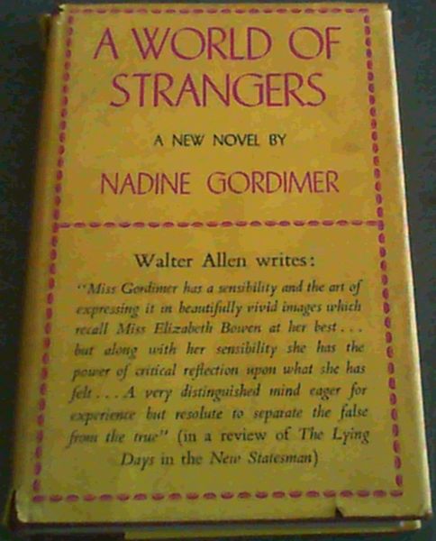 Image for A World of Strangers A World of Strangers