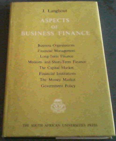Aspects Of Business Finance