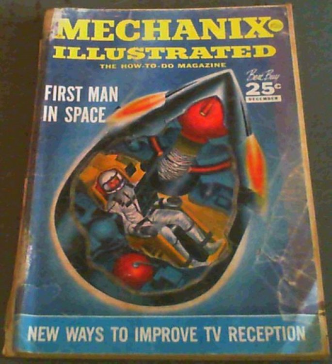 Mechanix Illustrated : The How-to-Do Magazine - December 1958 Vol 54, Number 12