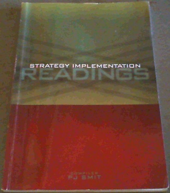 Strategy Implementation: Readings