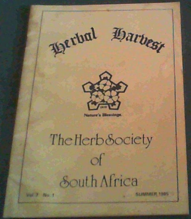 Herbal Harvest - Vol 7 No 1 - Summer 1985