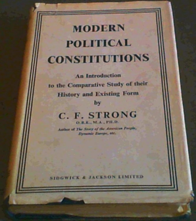 Image for Modern Political Constitutions Modern Political Constitutions