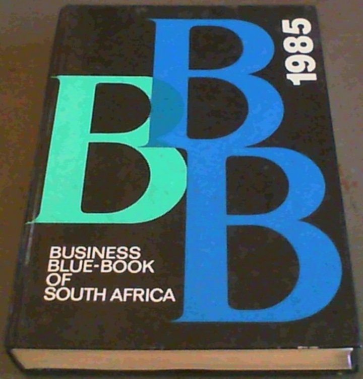 1985 Business Bluebook of South Africa