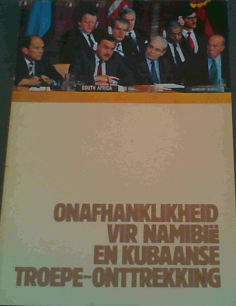 Onafhanklikheid vir Namibi en Kubaanse Troepe-Ontrekking