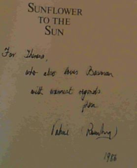 Sunflower to the Sun : The Life of Herman Charles Bosman