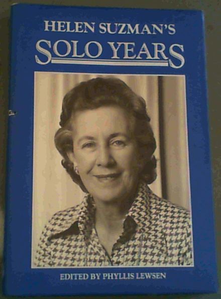 Helen Suzman's Solo Years