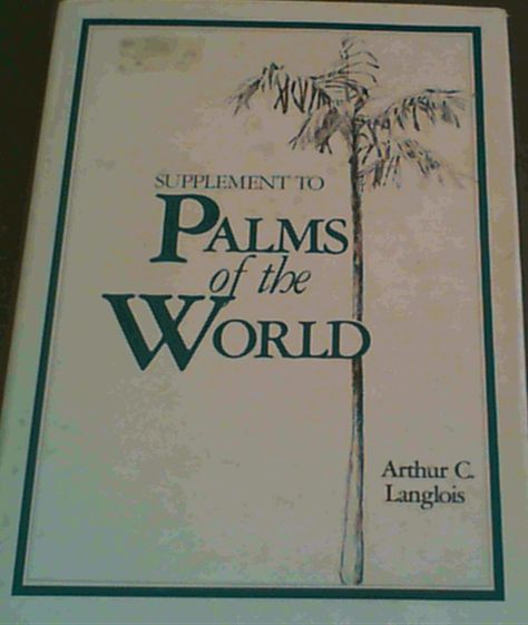 Supplement to Palms of the world