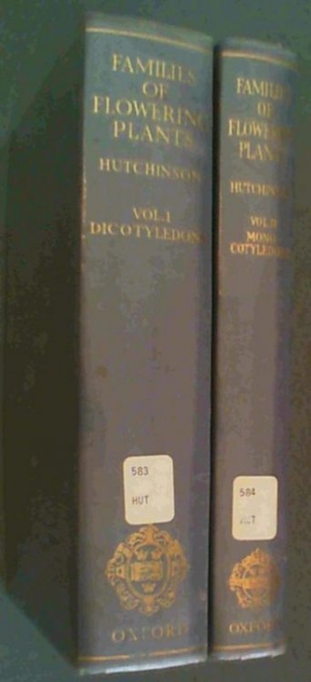 The Families of Flowering Plants - 2 Volumes