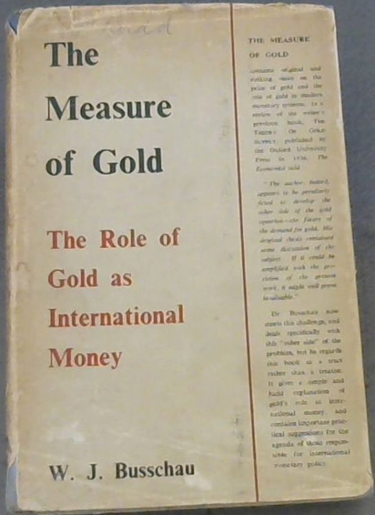 The Measure of Gold