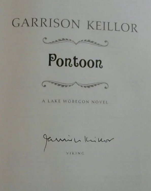Pontoon: A Novel of Lake Wobegon (Lake Wobegon Novels)