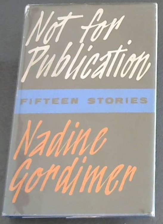 Image for Not for Publication; Fifteen Stories Not for Publication; Fifteen Stories