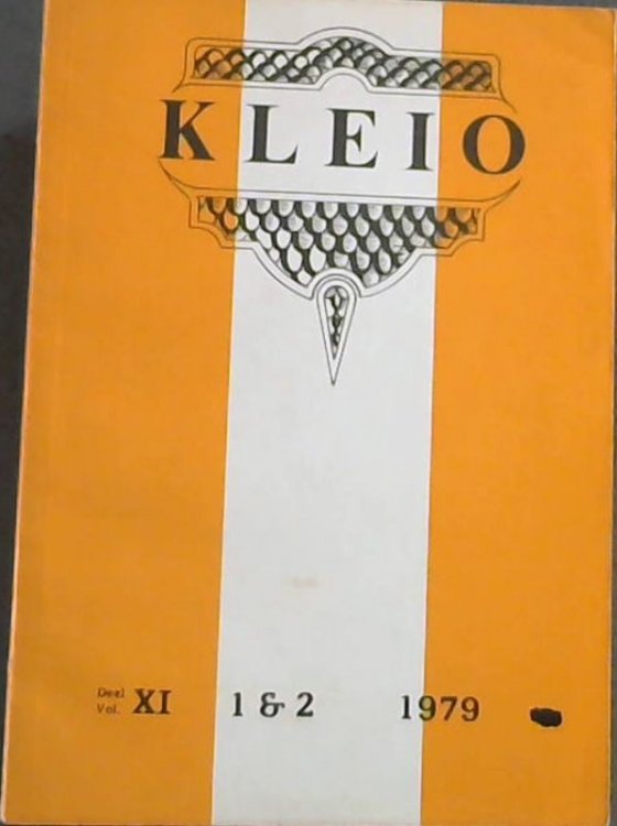 Kleio. Vol 11, No. 1 & 2 . 1979