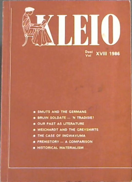 Kleio. Vol.18, 1986