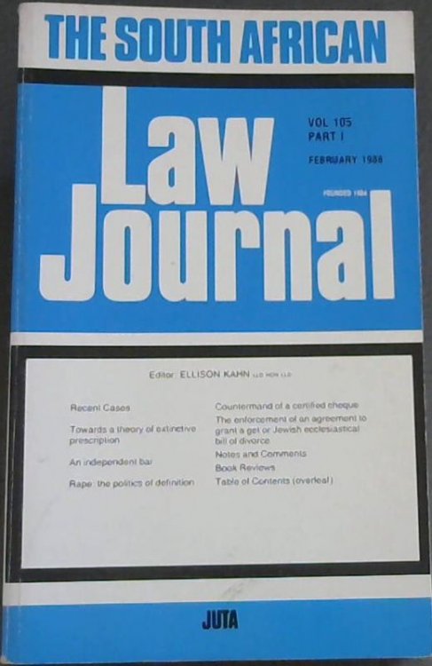 The South African Law Journal