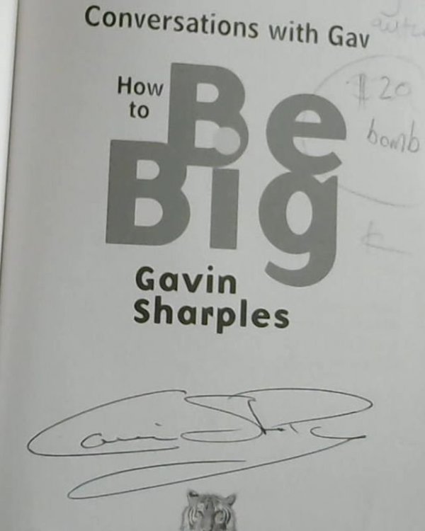 Conversations With Gav : How to be Big