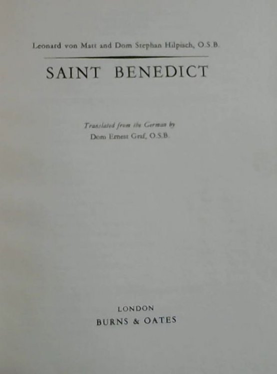 Saint Benedict