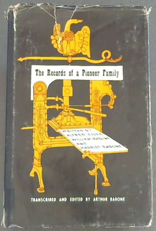 Image for Records of a Pioneer Family Records of a Pioneer Family