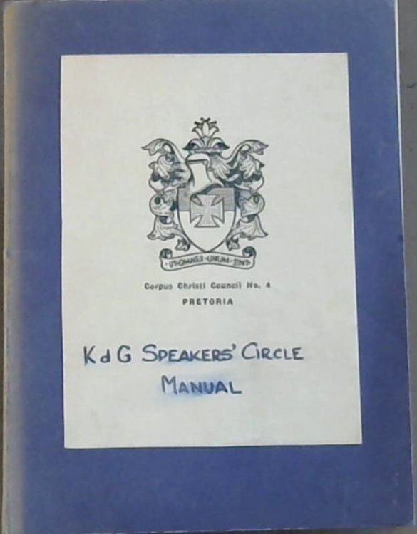KdG Speakers' Circle Manual