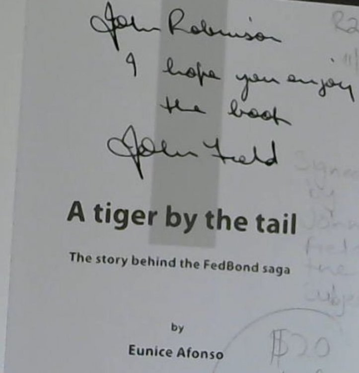 A Tiger by the Tail ; The Story Behind the Fedbond Saga