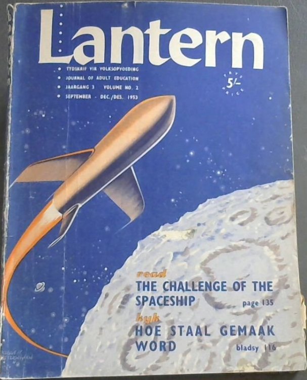 Lantern - Journal of Adult Education / Tydskrif vir Volksopvoeding - Jaargang / Volume 3 No. 2 - Sept.-Des./ Dec. 1953
