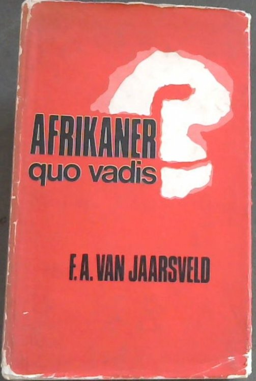 Afrikaner Quo Vadis