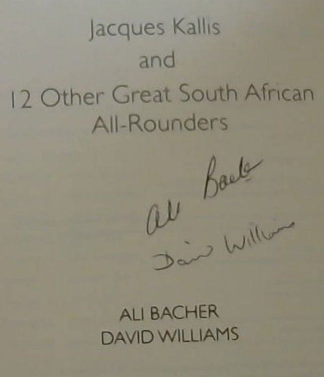 Image for Jacques Kallis and 12 Other Great South African All Rounders Jacques Kallis and 12 Other Great South African All Rounders