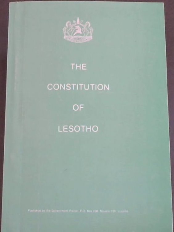 The Constitution of Lesotho