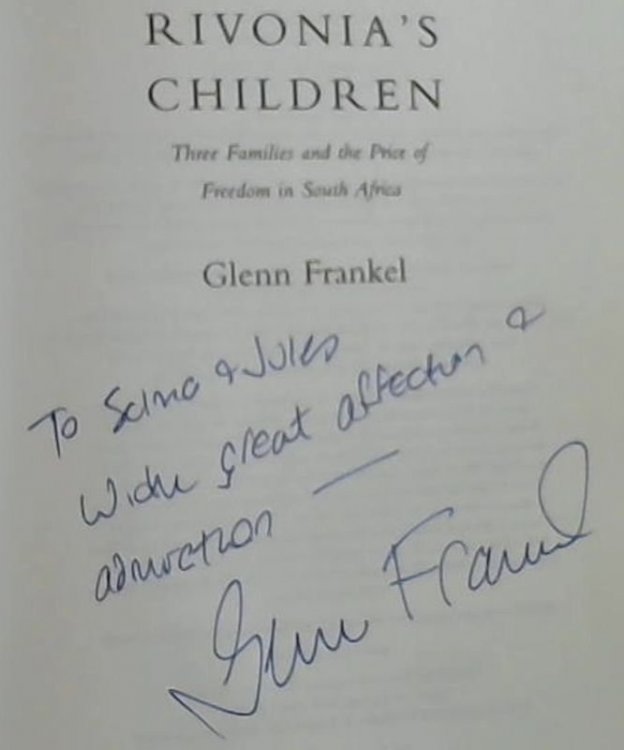 Rivonia's Children: Three Families and the Price of Freedom in South Africa