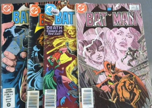 Batman 389 ; Batman 391 ; Batman 394 ; Batman 395