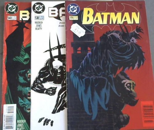 Batman 520 ; Batman 538 ; Batman 540