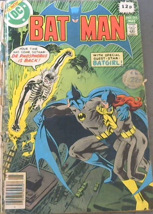 Batman Vol 40, No, 311 ; Amazing Spider-Man Vol 1 No 172 ; The Brave & the Bold Vol 25 No 149 ; Detective Comics No 415 - Bundle