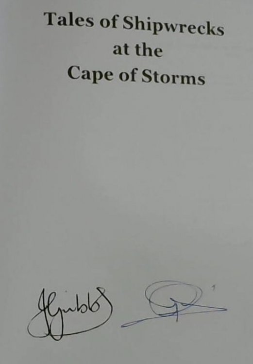 TALES OF SHIPWRECKS AT THE CAPE OF STORMS