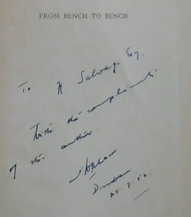 From Bench to Bench : Reflections, Reminiscences and Records of a Retired Magistrate & Native Commissioner