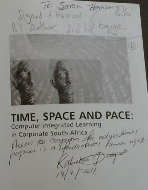 Image for Time, Space and Pace: Computer-Integrated Education in Corporate South Africa Time, Space and Pace: Computer-Integrated Education in Corporate South Africa