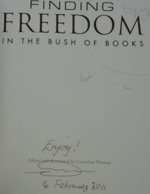 Finding Freedom in the Bush of Books: The UWC Experience and Spirit