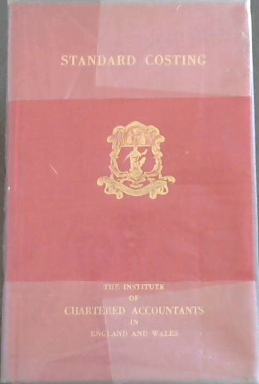 Standard Costing; An Introduction to the Accounting Processes