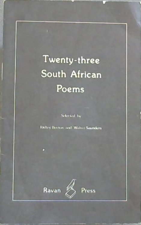 Twenty-three South African poems