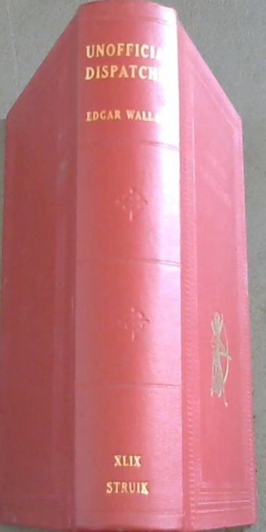 Unofficial Dispatches: Africana Collectanea volume XLIX