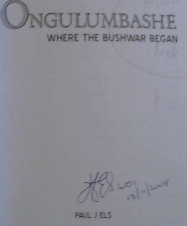 Image for Ongulumbashe : Where the Bushwar Began Ongulumbashe : Where the Bushwar Began