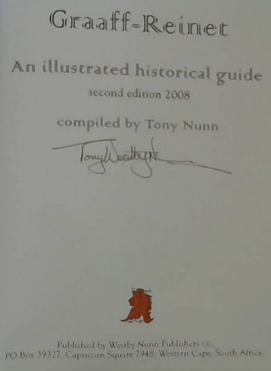 Graaf - Reinet : An Illustrated Historical Guide